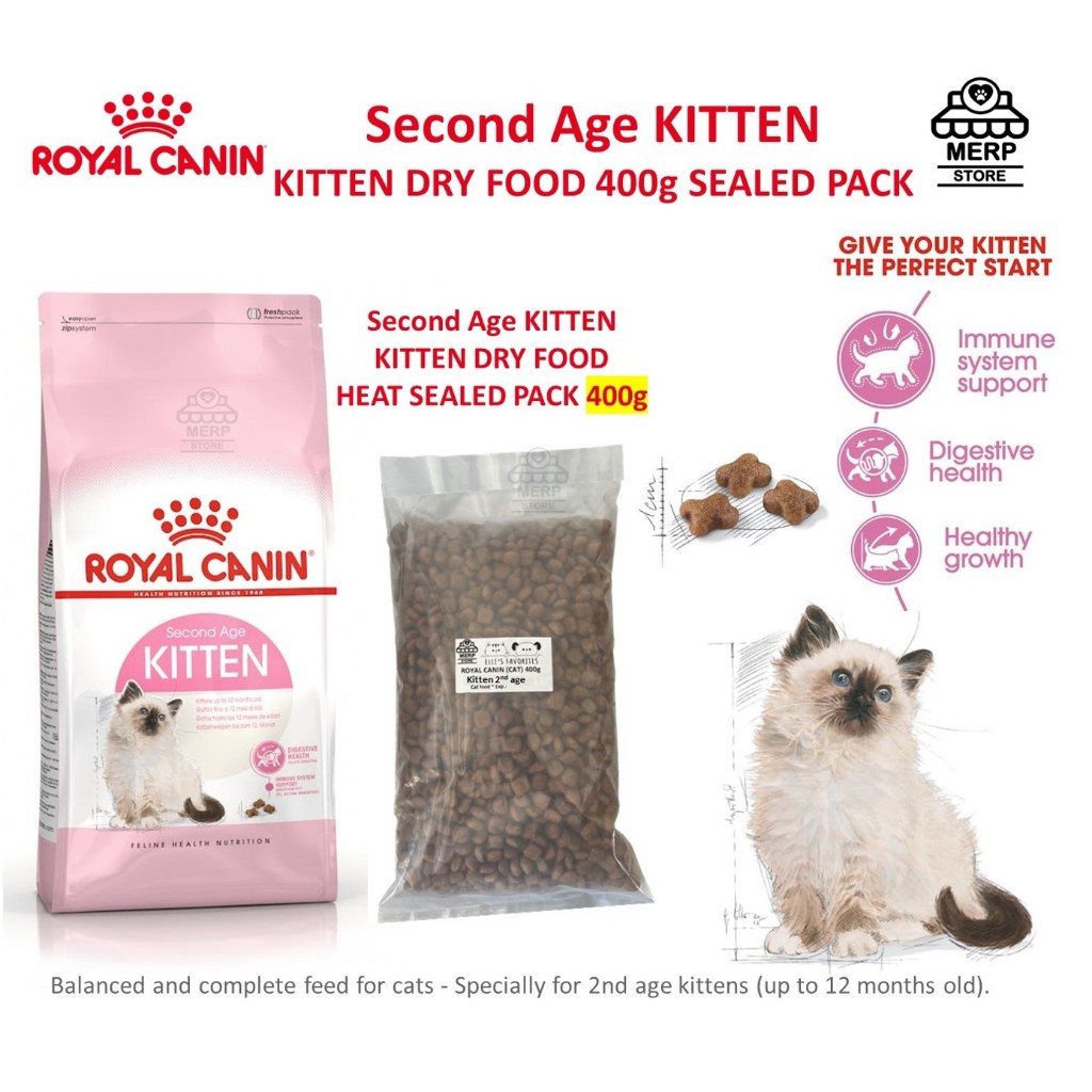 Royal Canin Second Age Kitten Dry Food Shopee Philippines