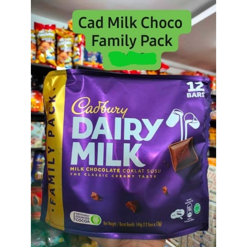 Cadbury Dairy Milk Family pack(10barsx15g) Shopee Philippines
