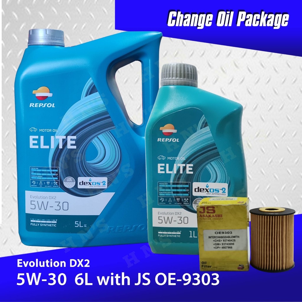 REPSOL Elite Evolution Long Life 5W30 Fully Synthetic Oil Change