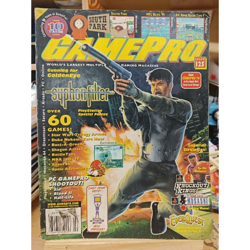 GAMEPRO Magazine -ISSUE 125 - FEB 99 - SYPHON FILTER, CASTLEVANIA ...