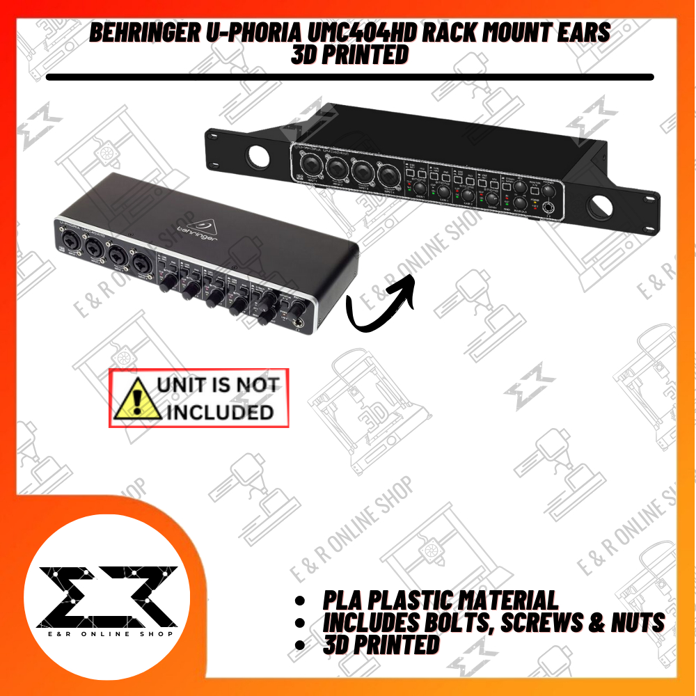 Behringer U-Phoria UMC404HD Rack Mount Ears | Shopee Philippines