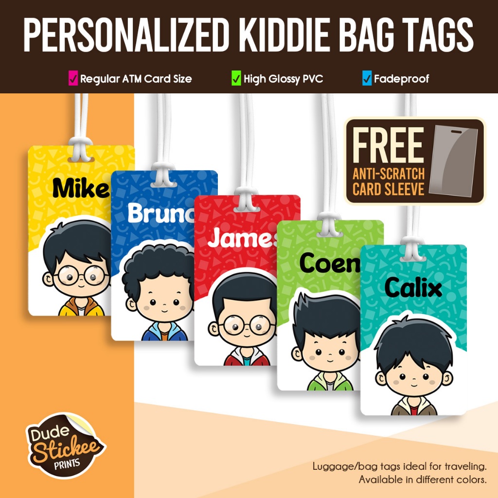 Bag tag kids online