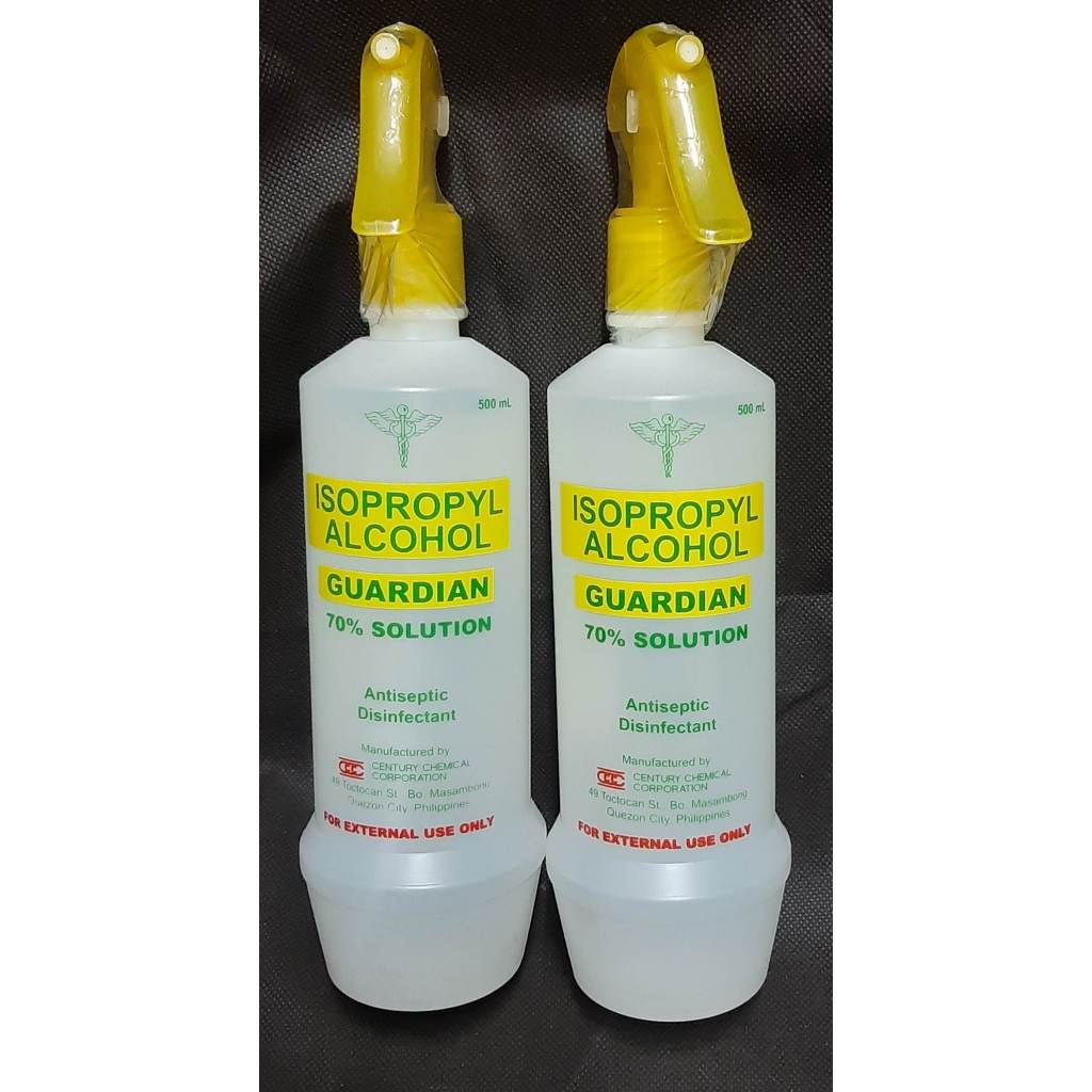 Guardian Spray Isopropyl Alcohol 70 Solution 500 Ml Shopee Philippines 8632