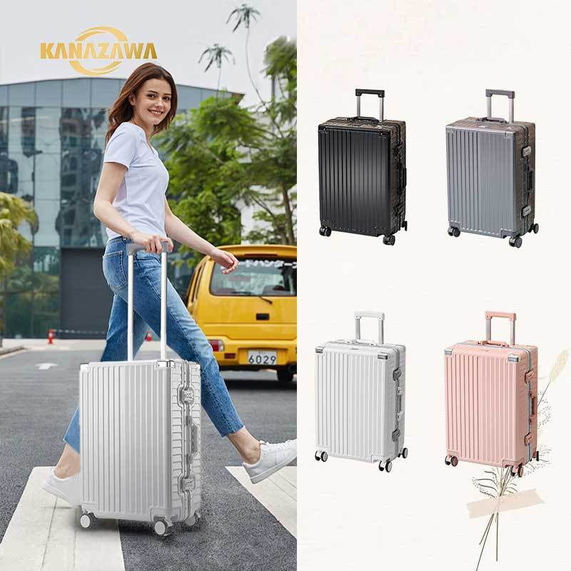 Ride On Suitcase For Kids 20 Inch Carry On Luggage, Aluminum Frame