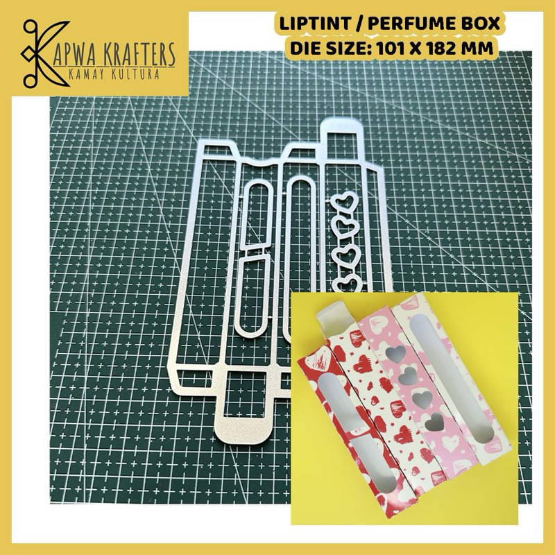 KK07 Liptint Perfume Metal Die Cutter Cutting Die Box Cutter Paper ...