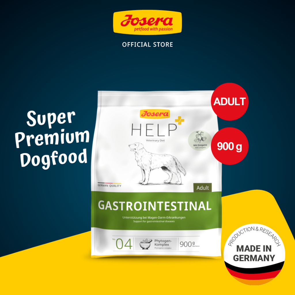 JOSERA HELP Gastrointestinal Dog Food Dry (900g) Veterinary Diet for