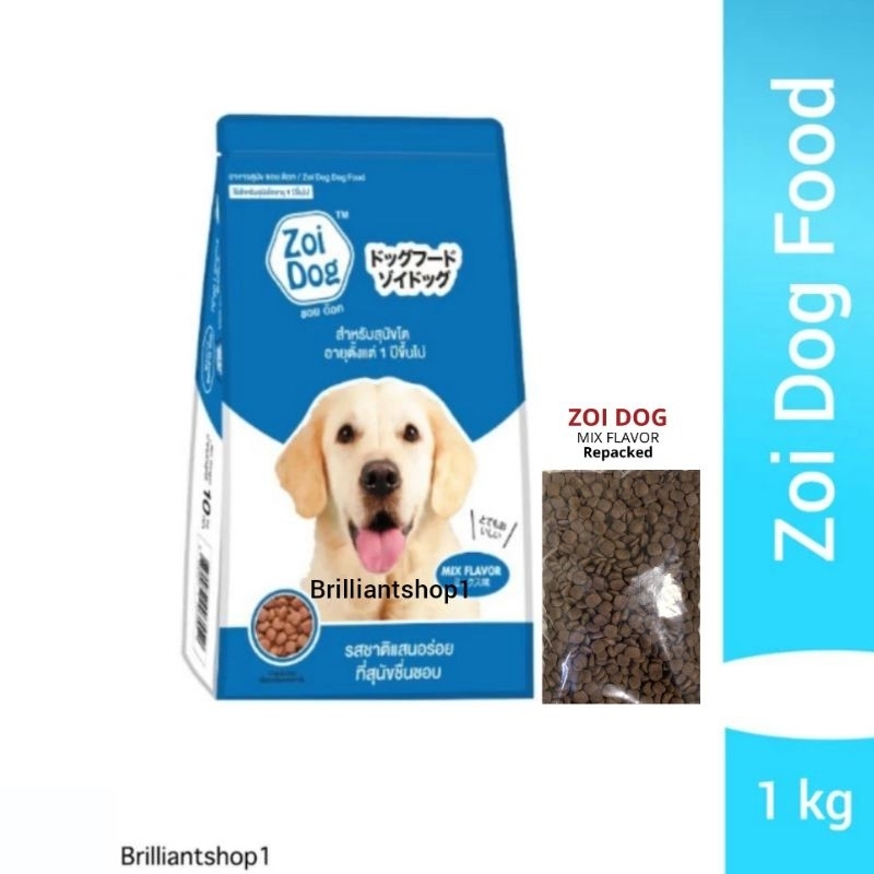 Zoi Dog Food Mix Flavor ( 1KG REPACKED ) | Shopee Philippines