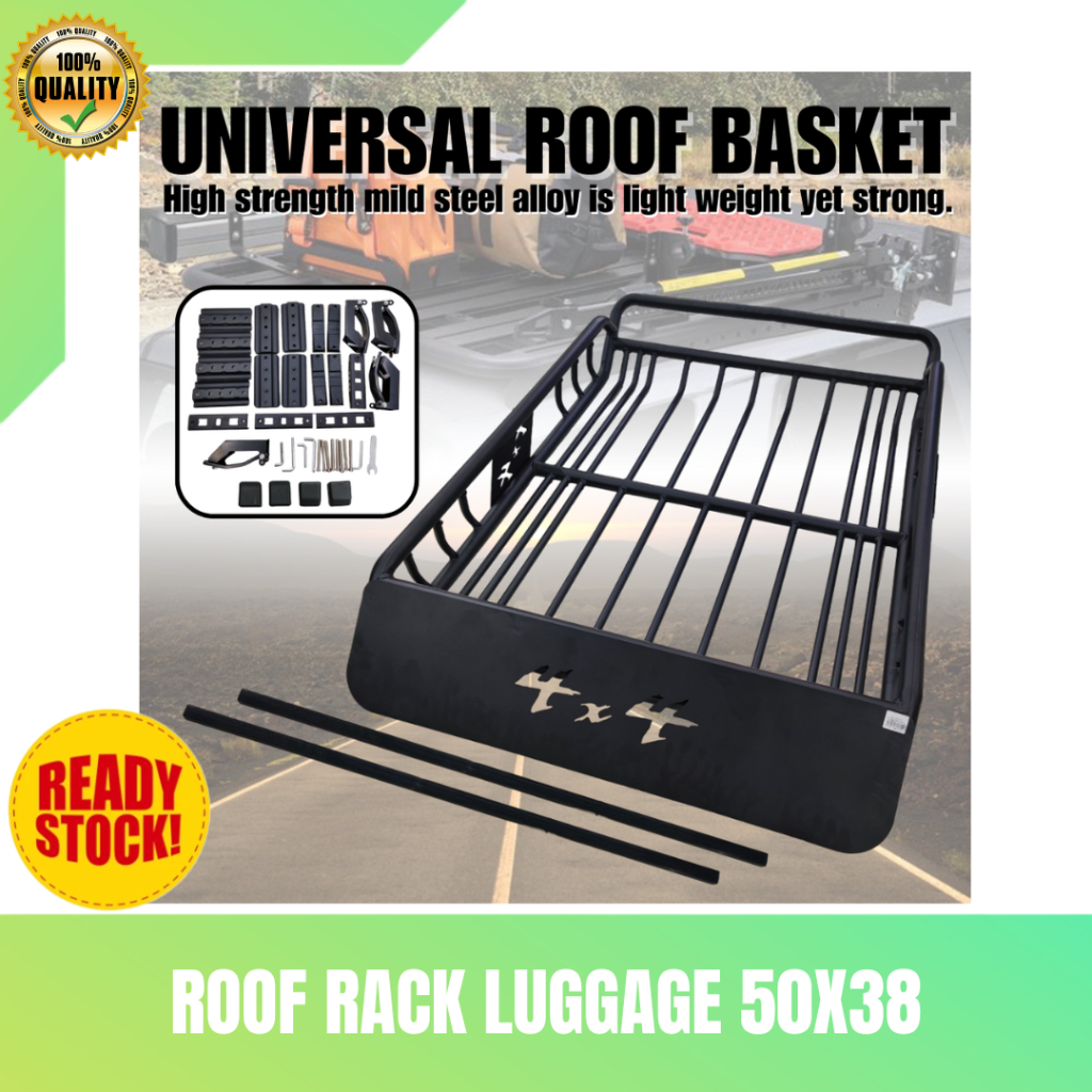 OC - Universal Roof Rack Basket Car Luggage Carrier Steel Cage Vehicle ...