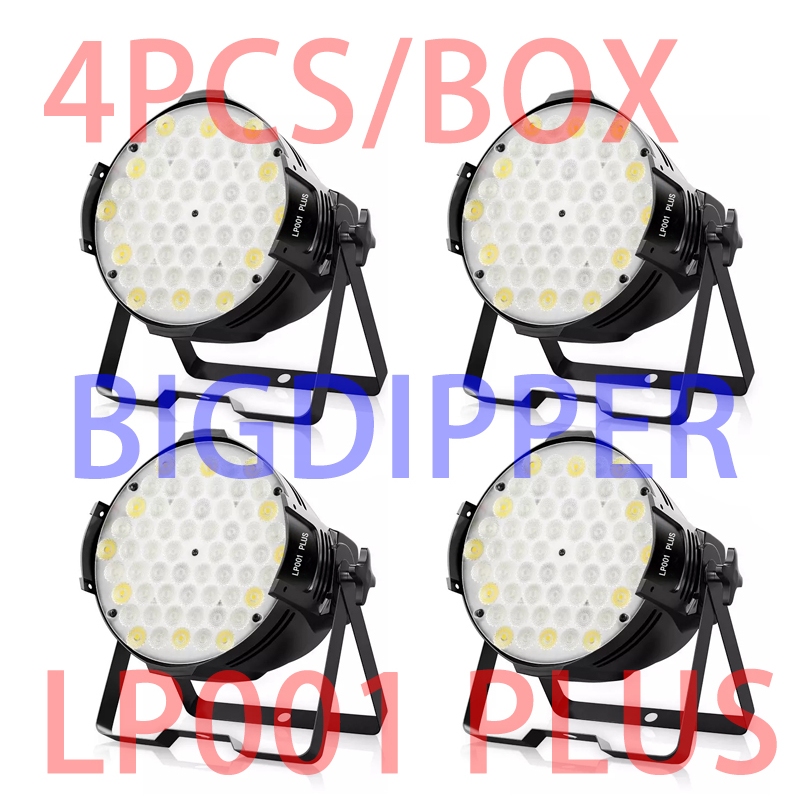 Big Dipper LP001-PLUS 60 LED 3W RGBW LED Par Lights Stage Lights 4Pcs ...