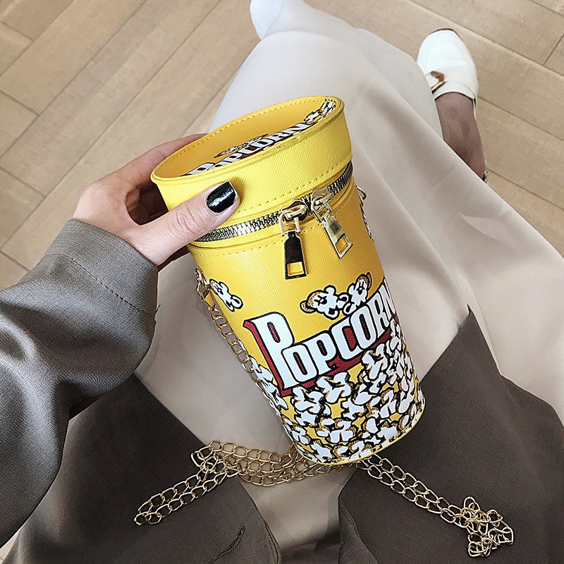 Nana bag 2024 New Popcorn Fashion Cooking Bag Personalized Women's ...