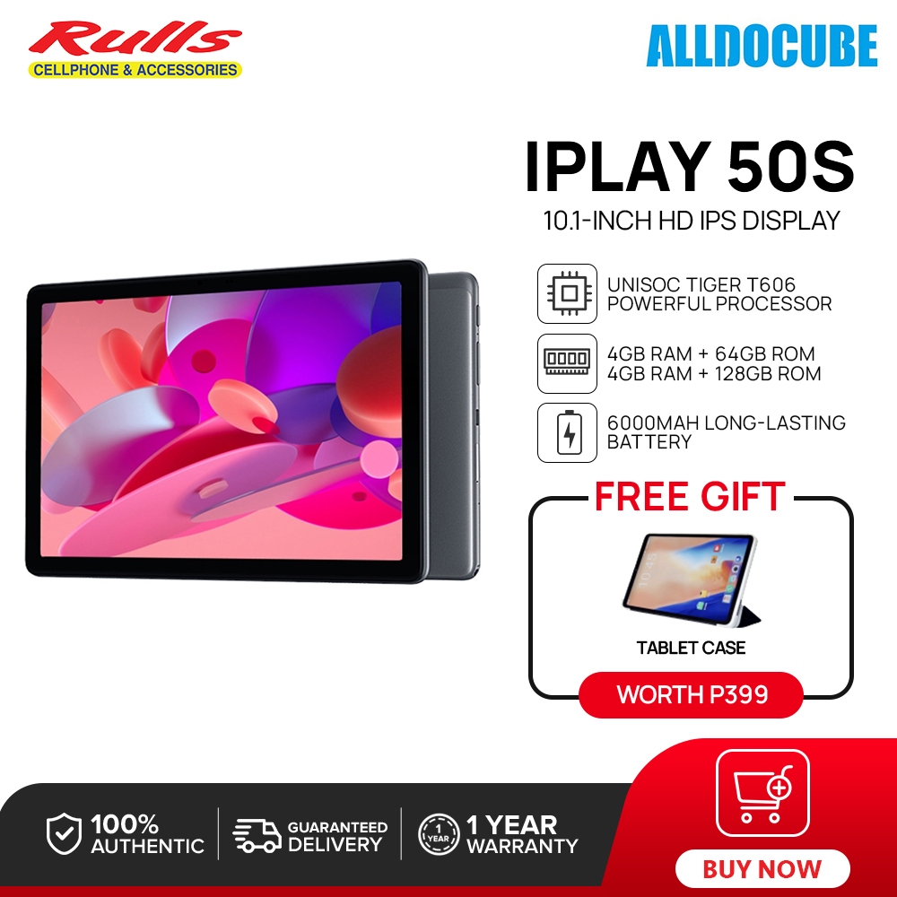 Alldocube iPlay 50S Tablet | 4GB+64GB / 4GB+128GB | 10.1” HD IPS ...