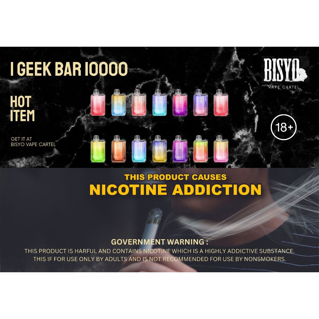 Geek Bar 10000 Disposable Pod | Shopee Philippines