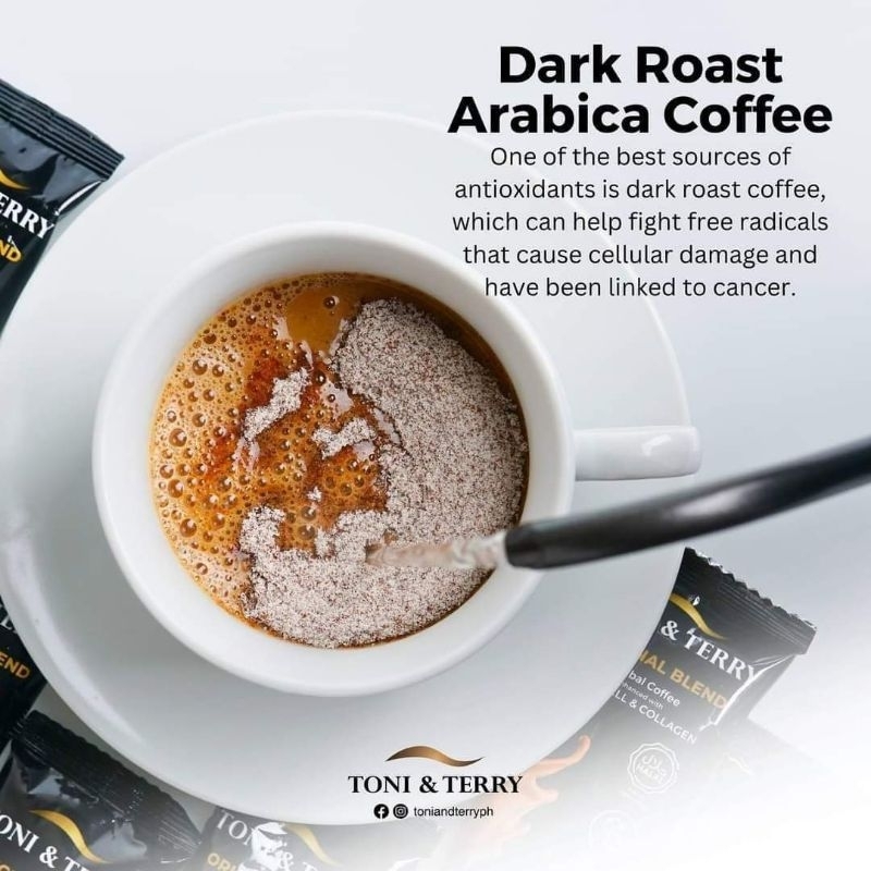 Toni & Terry OG Blend Coffee 8 in 1 Herbal Coffee (3 Boxes) | Shopee ...