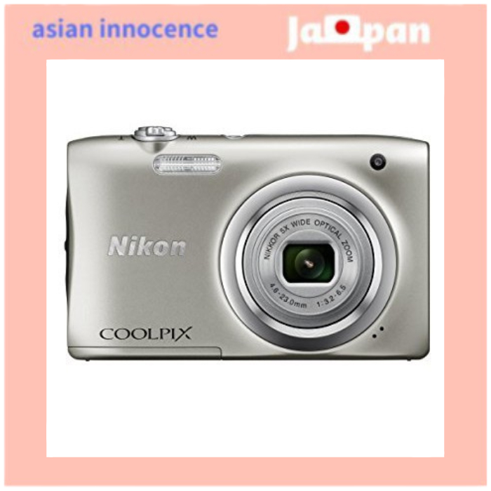 【Direct from japan】 Nikon Digital Camera COOLPIX A100 5x Optical 20.05  million pixels Silver A100SL