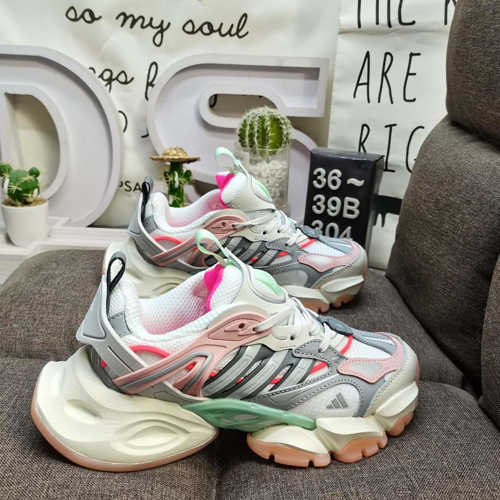 Adidas Vento XLG Runner Deluxe Casual Sneakers Running Shoes Dad Shoe for Men Women Grey Pink Shopee Philippines