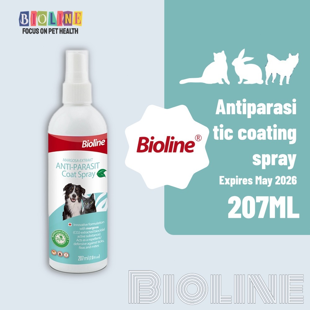 Bioline Anti-Parasite Coating Spray 207ML | Shopee Philippines