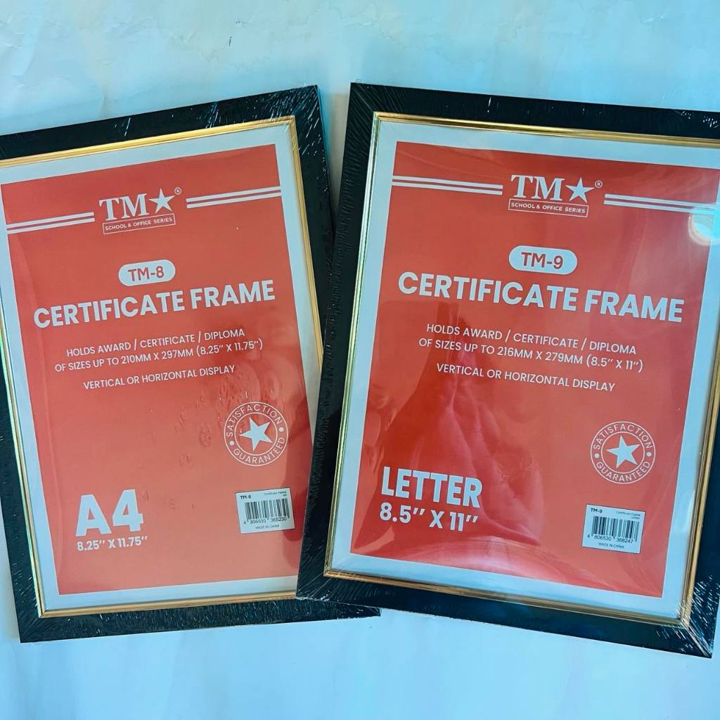CERTIFICATE FRAME / PHOTO FRAME HOLDS AWARD / CERTIFICATE / DIPLOMA ...