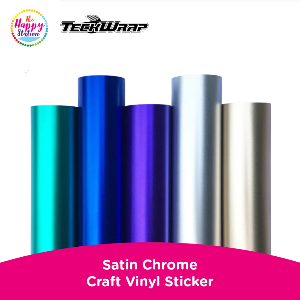 TECKWRAP | Satin Chrome Adhesive Craft Vinyl Sticker | Shopee Philippines
