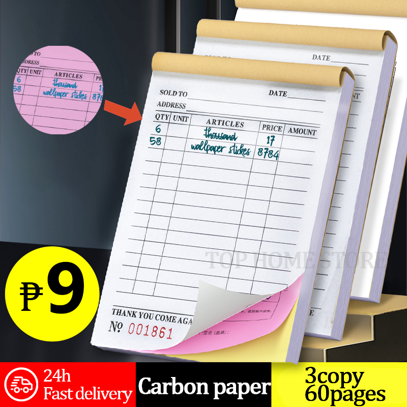 Temporary Receipts With Carbon Resibo Commercial Factory Delivery ...