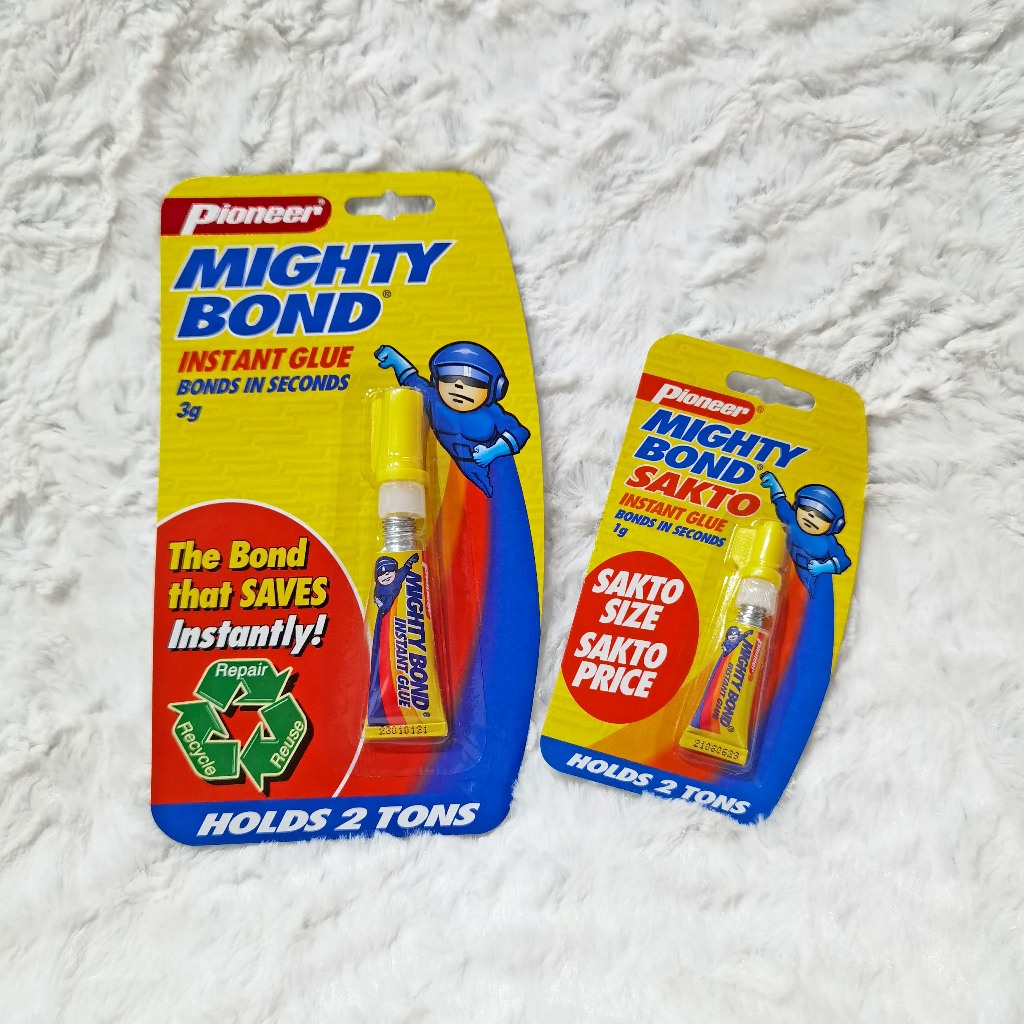 PER BOX 40 PCS PIONEER Mighty Bond 1g & 3g Super Glue All Purpose ...