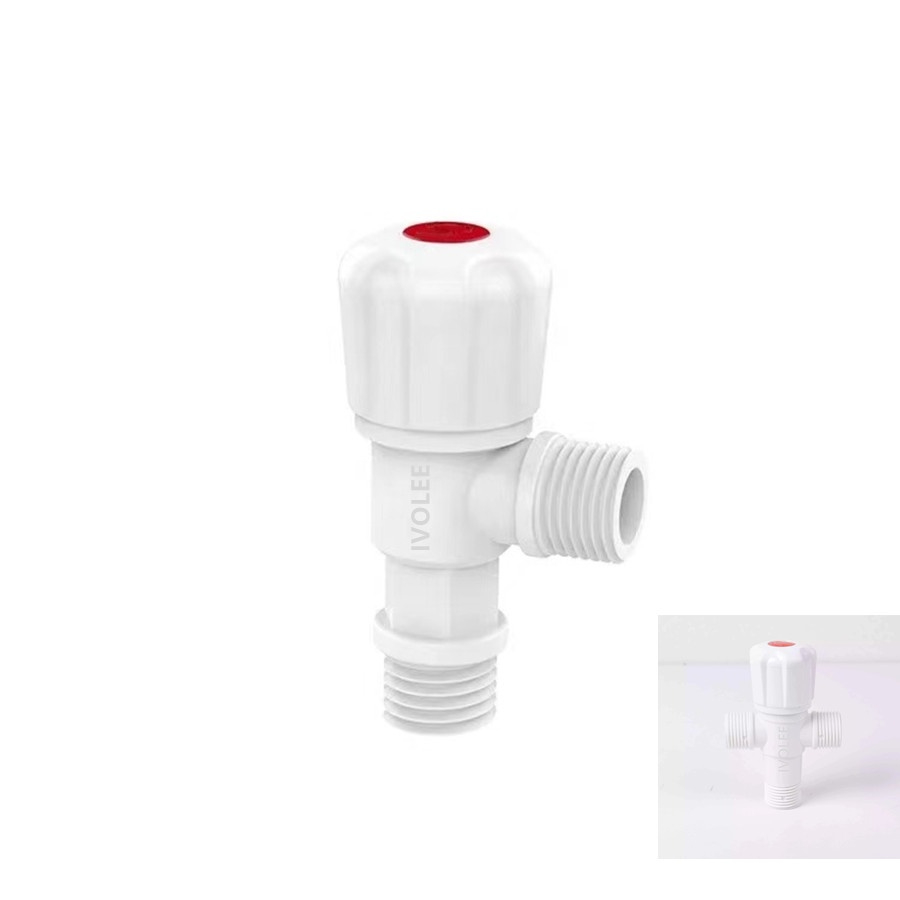 PVC Plastic Angle Valve One Way | Shopee Philippines