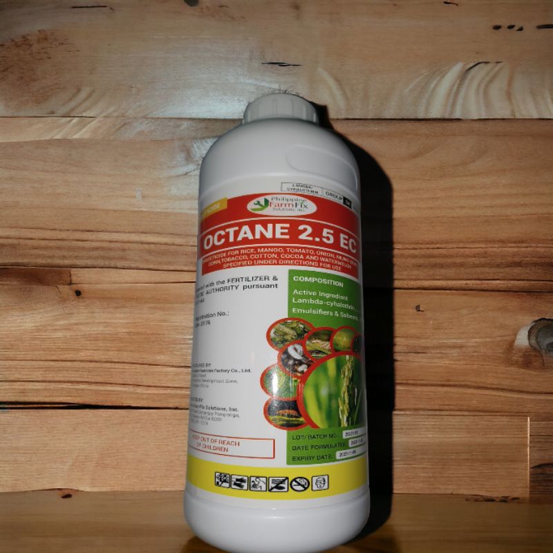 Octane 2.5ec lamdha cyhalothrin 1 liter | Shopee Philippines
