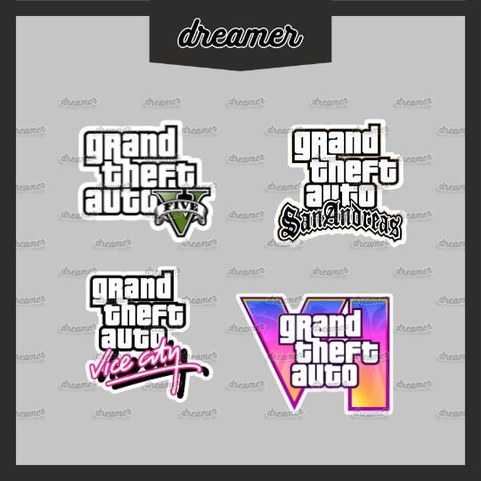 GTA ONLINE GRAND THEFT AUTO BOMB STICKERS | WATERPROOF HIGH END ...