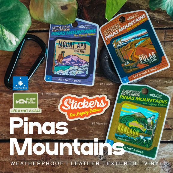 Weatherproof Stickers: Pinas Mountains | Shopee Philippines