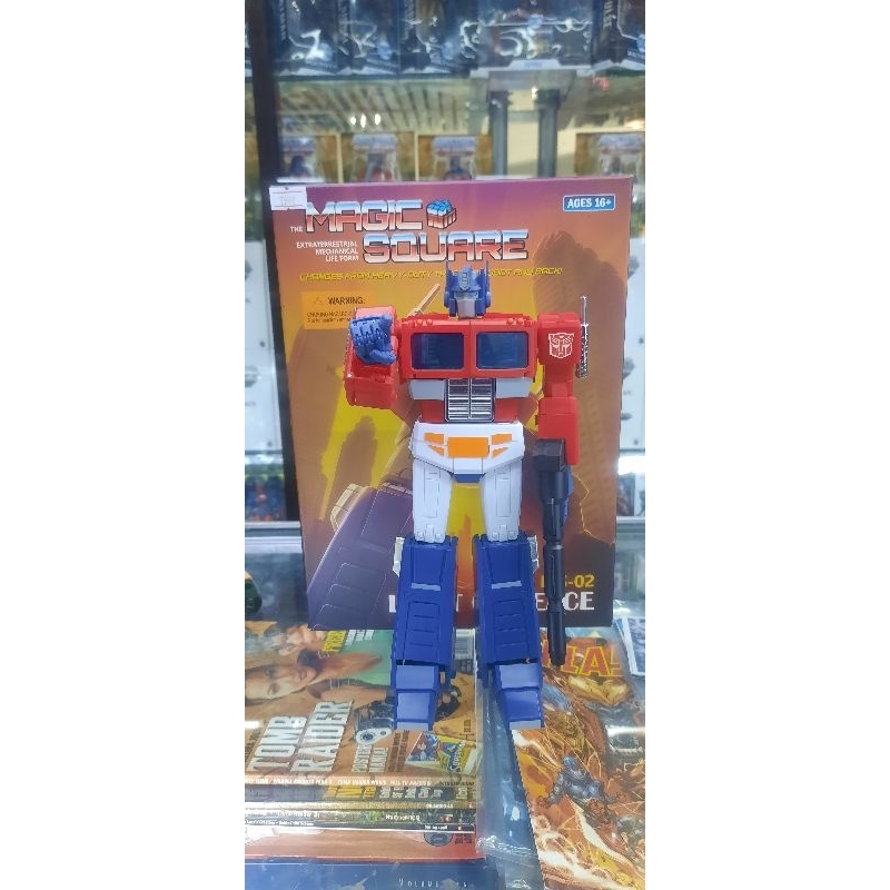 Magic Square Transformers Bib Optimus Prime | Shopee Philippines