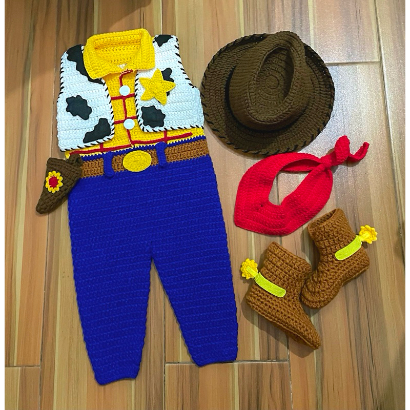 Woody on sale Toy Story Halloween crochet outfit