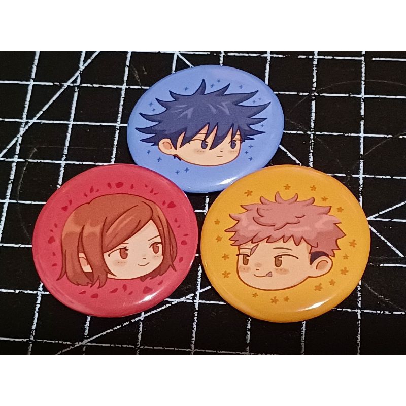 Jujutsu Kaisen - Button Pins 1.25