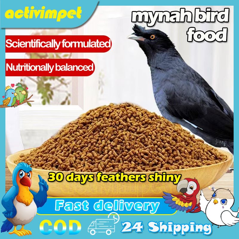 Smartheart Mynah Bird food 200g/400g/1000g repack | Shopee Philippines