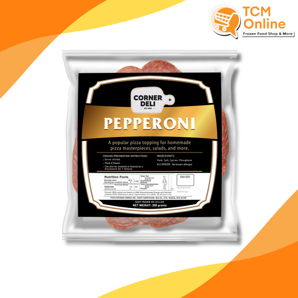 Corner Deli Pepperoni | Shopee Philippines