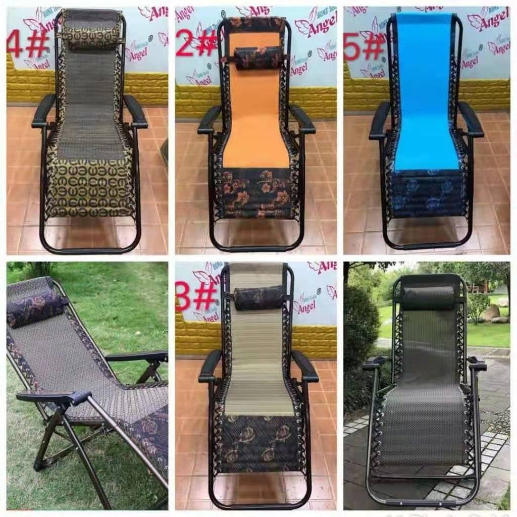Random color only (Folding Chair Luxury Lounge Chair Back Chair ...