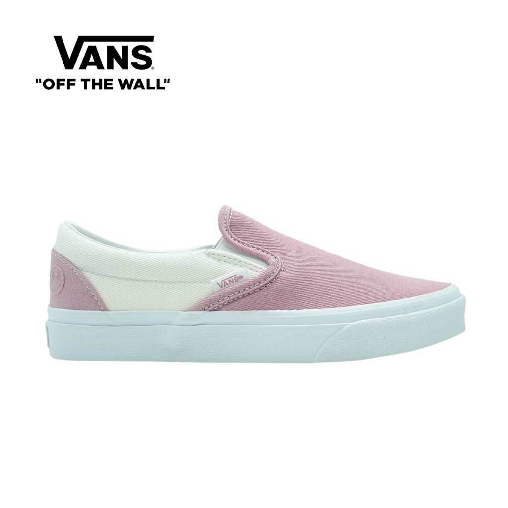 Light pink canvas vans best sale