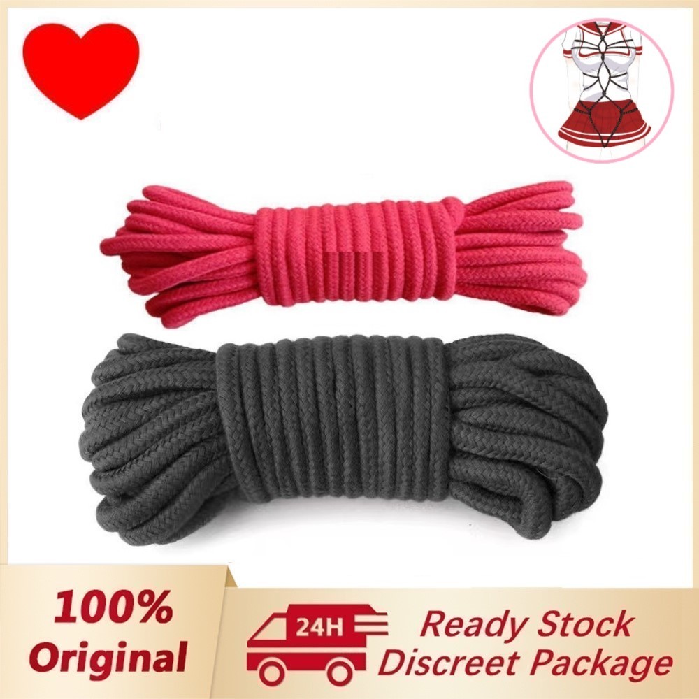 5M~10M Bondage Rope For Couples Soft Woven Cotton Rope | Shopee Philippines