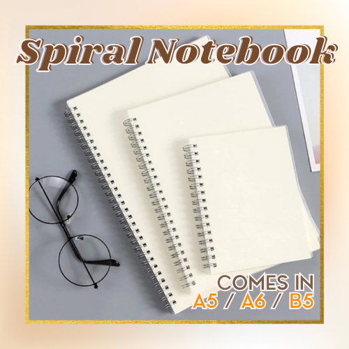 Omg A5 A6 B5 Spiral Notebook   Coil Notebook  Journal Diary Sketchbook 