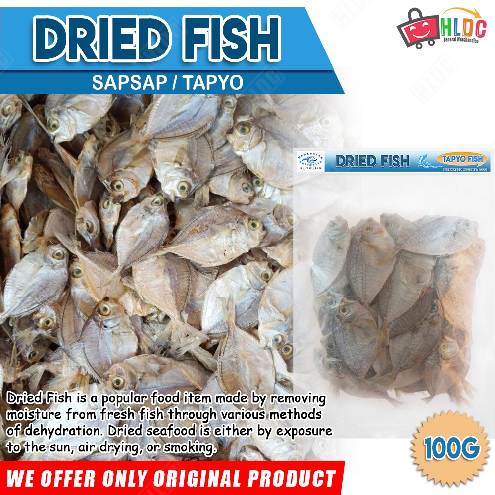 TAPYO/SAPSAP ( 100g/200g ) - Dried Tapyo Fish, Dried Fish, Sun Dried ...