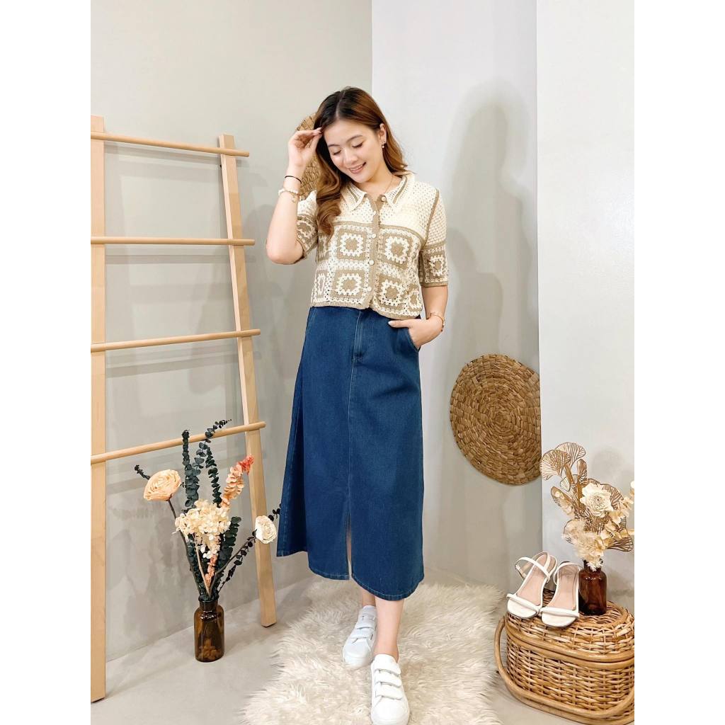 Samira Knit Pant - Bisque