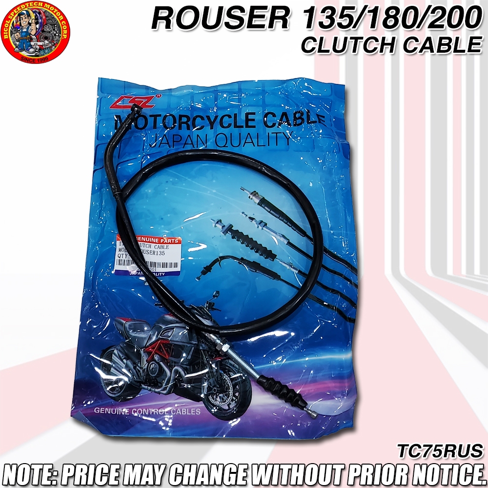 ROUSER 135/180/200 CLUTCH CABLE (TC75RUS) * | Shopee Philippines