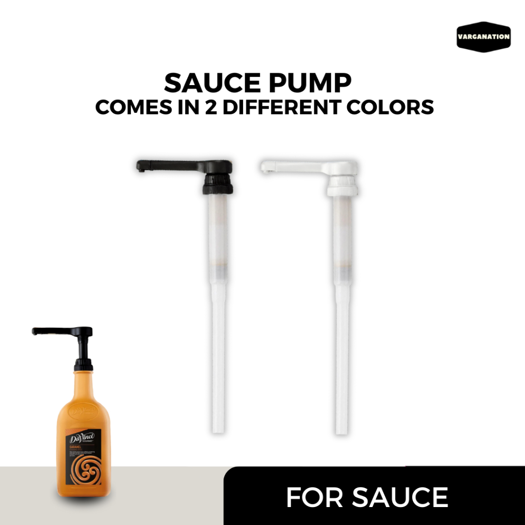 Sauce Pump Dispenser for 1.8L or 2L coffee syrup Torani, DaVinci ...