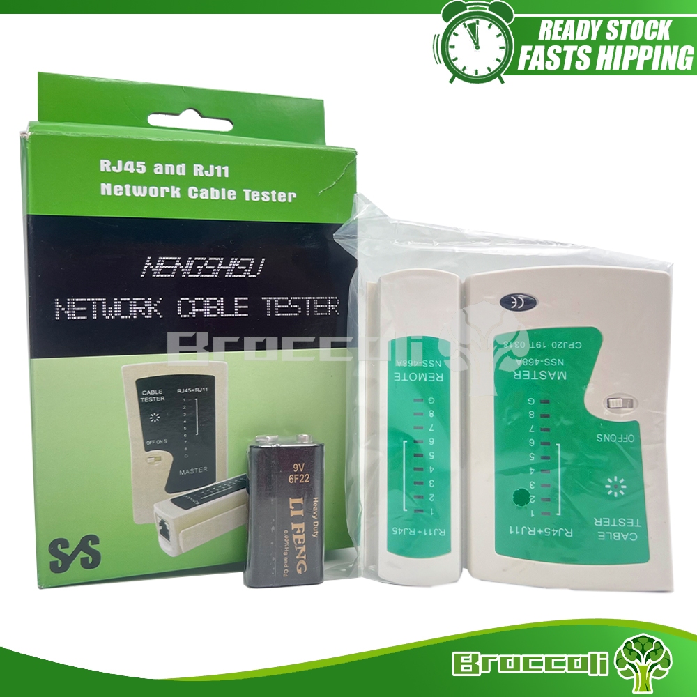 (With Battery) Network Cable Tester,Telephone Cable Wire Detection ...