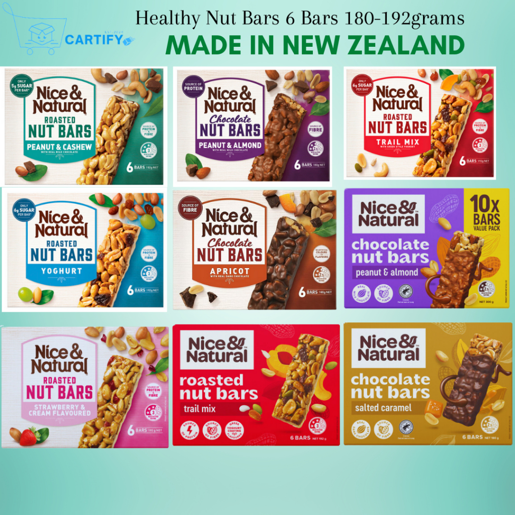 (Made in New Zealand) Nice and Natural Protein/Nut Bars Shopee Philippines