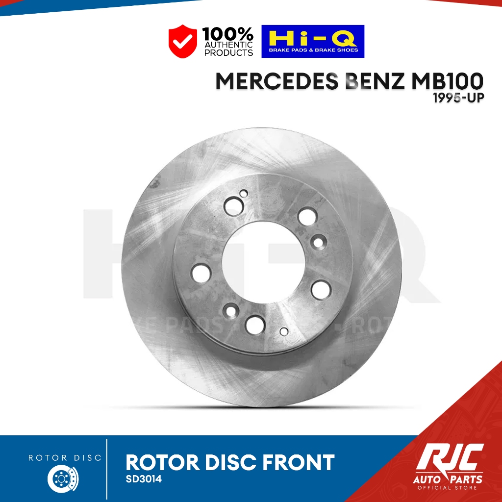 HI-Q ROTOR DISC MERCEDES BENZ MB100 FRONT 1995-UP SD3014 1pc | Shopee ...