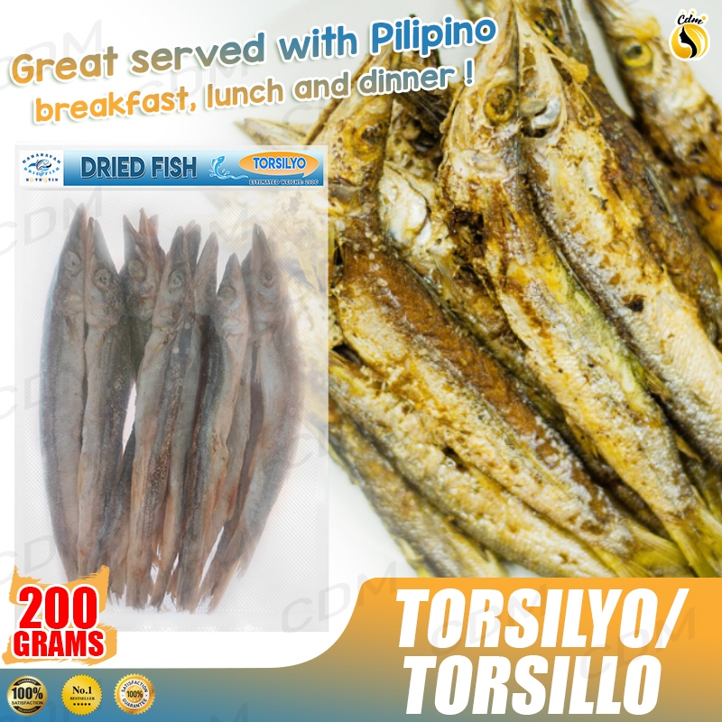 Dried Fish TORSILLO/TORSILYO Dried Torsillo fish Barracuda ( 200g/400g ...