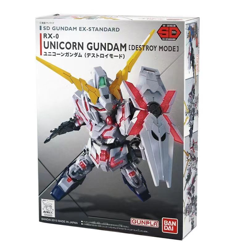 Original Bandai SDEX Model Kit: Unicorn Gundam (Destroy Mode) Safe ...