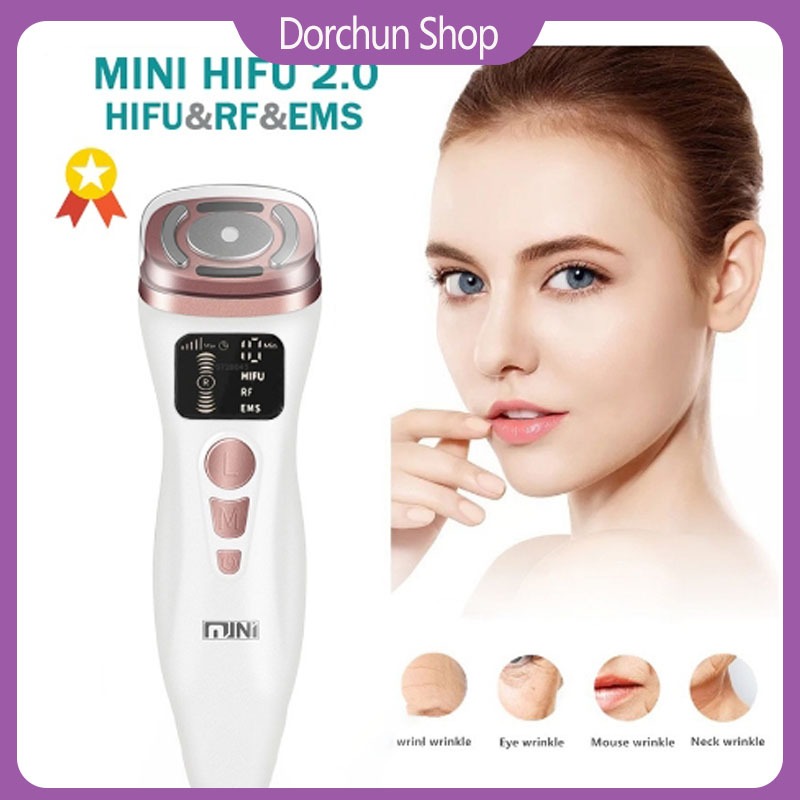 NEW Mini HIFU Machine Ultrasound Machine RF Fadiofrecuencia EMS ...