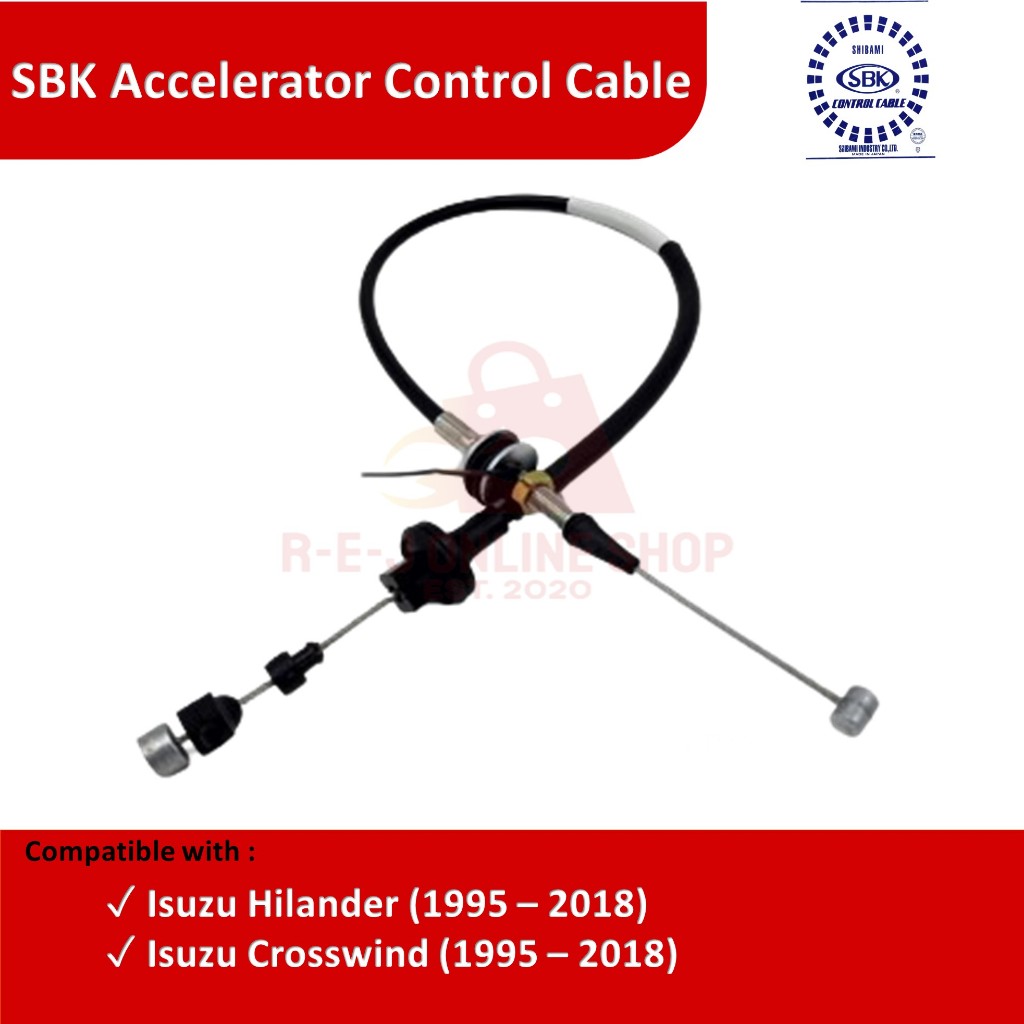 SBK Accelerator Control Cable for Isuzu Hilander / Crosswind (1995 ...