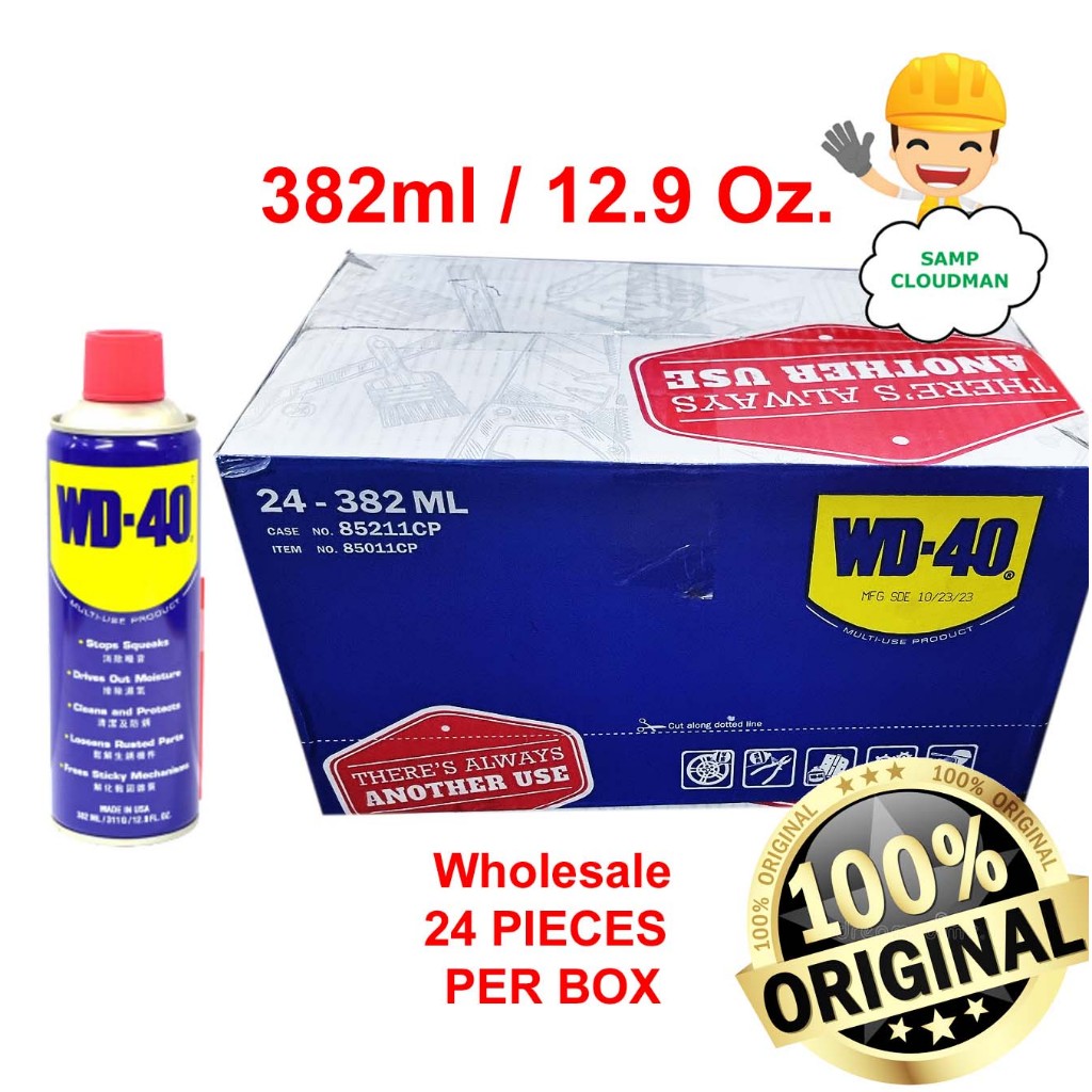 Wholesale WD-40 Multi-Purpose Lubricants 382ml x 24 cans 12.9oz ...