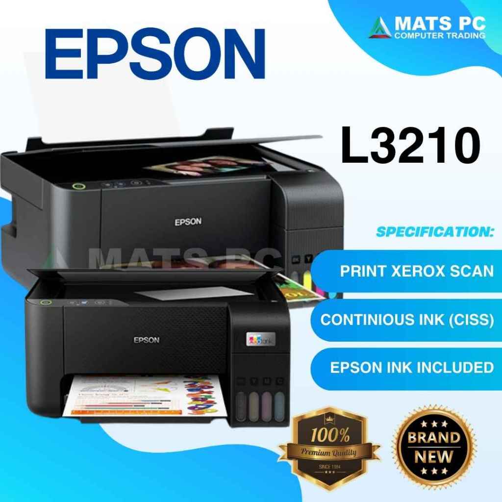 CANON AND EPSON 3in1 & 4in1 With Wi-fi Printer with Free ink included ...